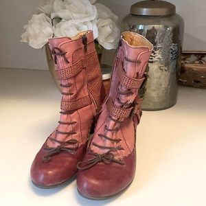 Golden Button Booties